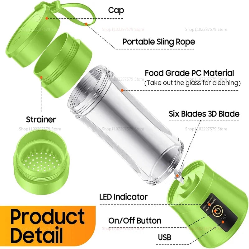 BlendrPro MiniBlend 380 Portable Juicer