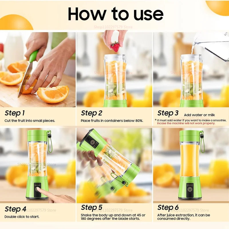 BlendrPro MiniBlend 380 Portable Juicer