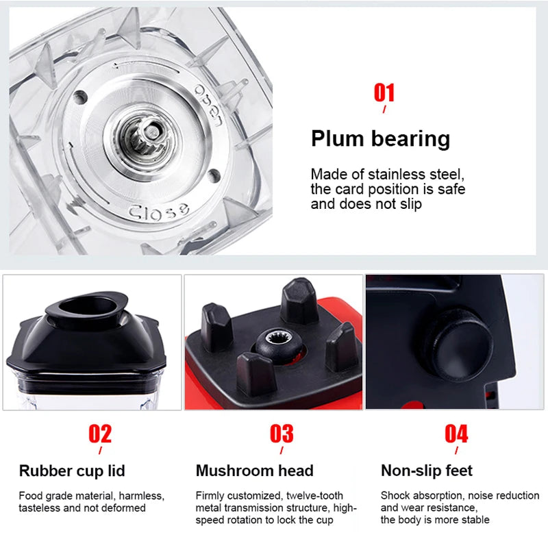 BlendrPro 2000W UltraBlend Commercial Mixer